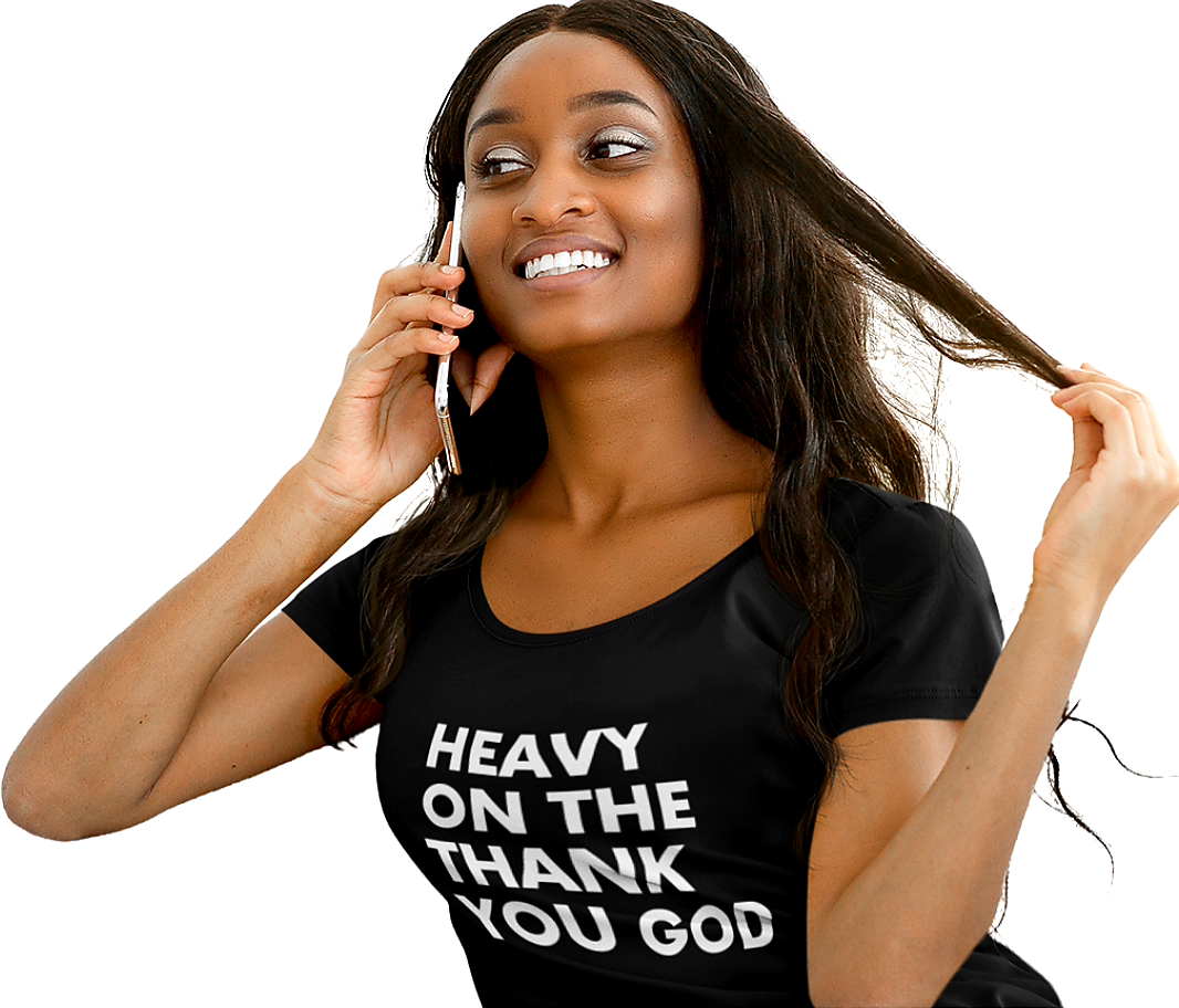 HEAVY ON THE THANK YOU GOD