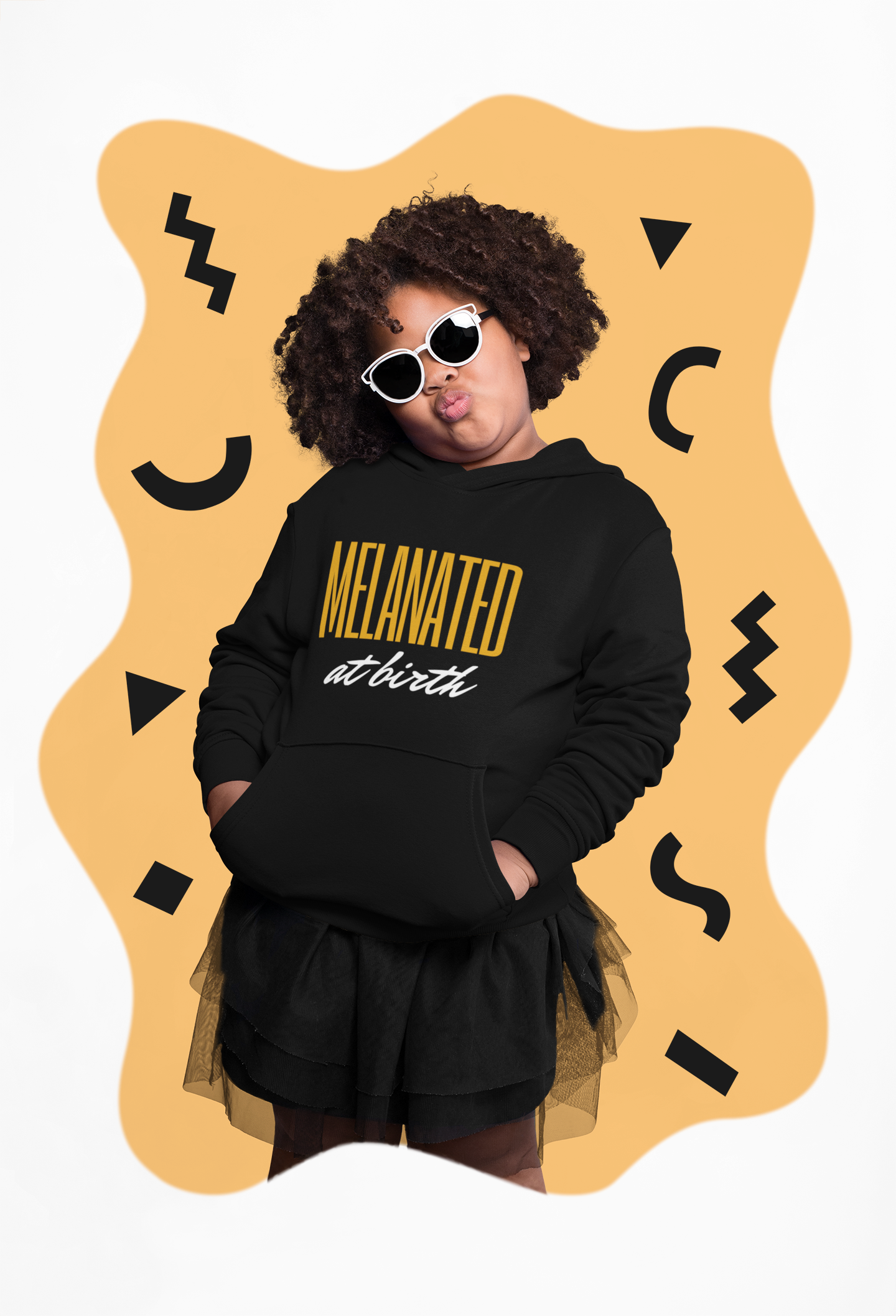 Melanated at Birth Hoodie