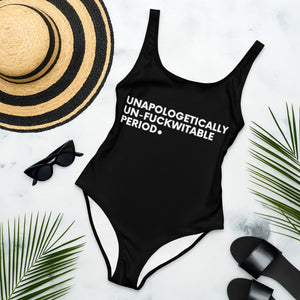 Unapologetically, Un-Fuckwitable, Period. Swimsuit