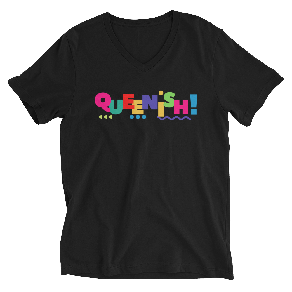 QUEENISH! Multicolored V-Neck