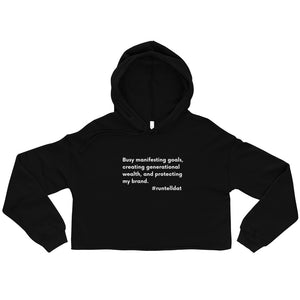 Runtelldat Crop Hoodie